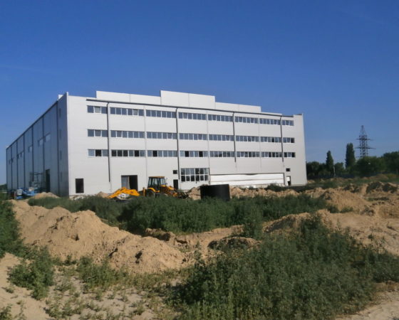 Логістичний центр СЕЛЛ-ФАСТ Україна с. Рогозів, Київська обл., 2012 р.
